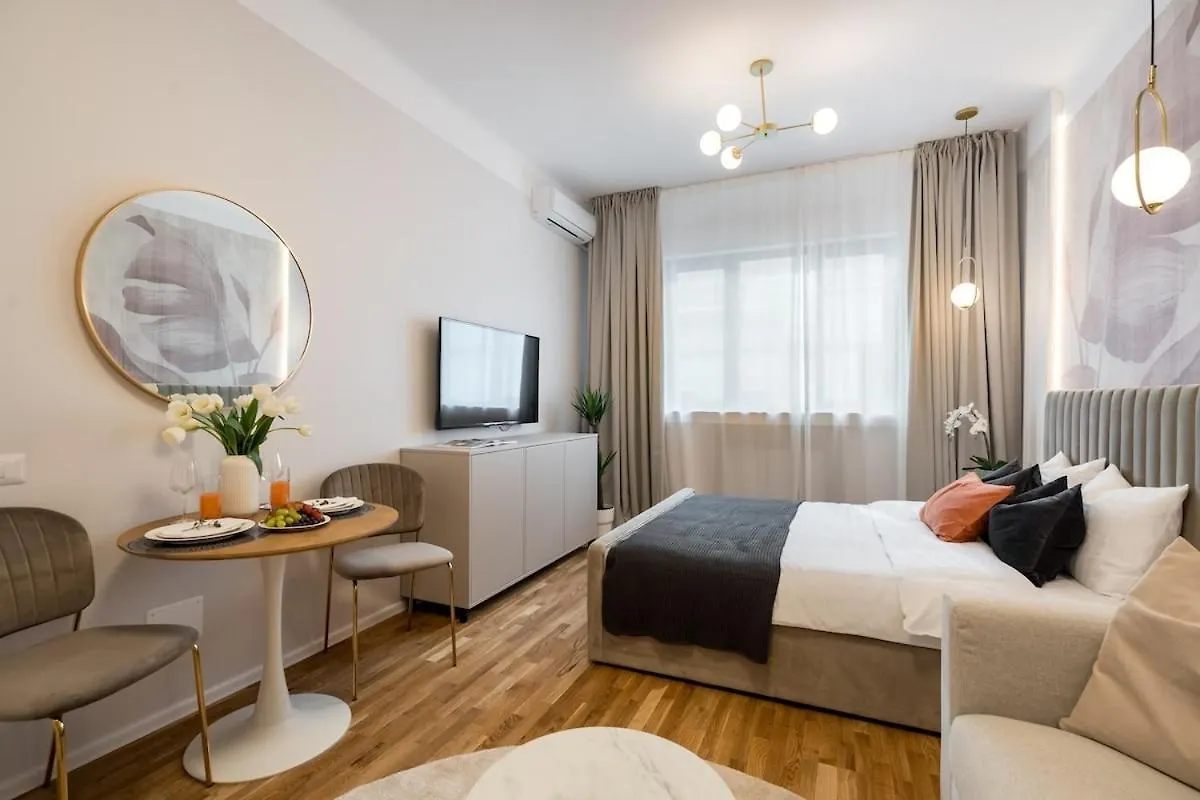 Apartament Aesthetic Cosy - Central Alba Studio Bucureşti